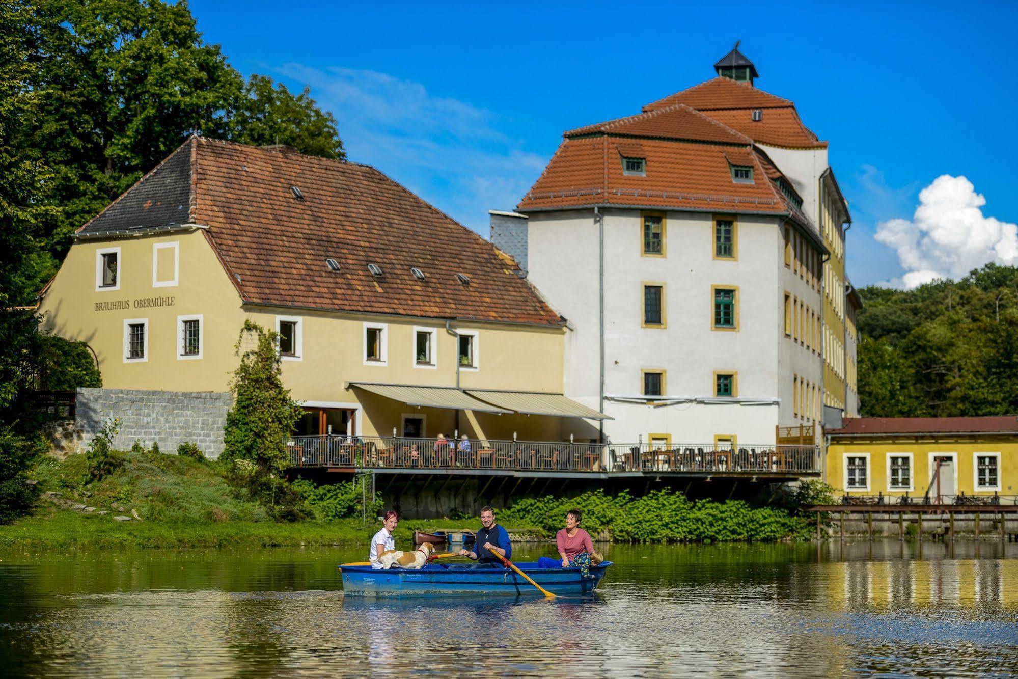 Hotel Obermuehle Görlitz Exteriör bild